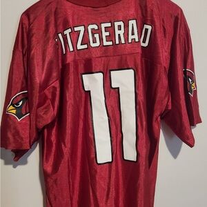 Larry Fitzgerald St. Louis Cardinals Red Football Jersey with Number 11